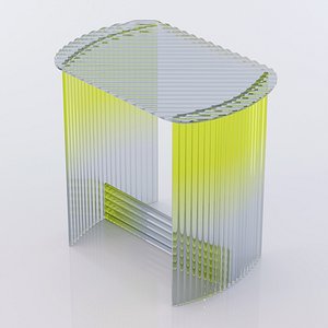 Fluted Side Table
