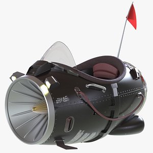 Fantasy Ship Vehicle model