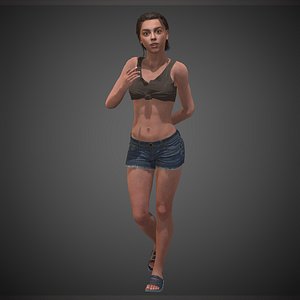 3D model character