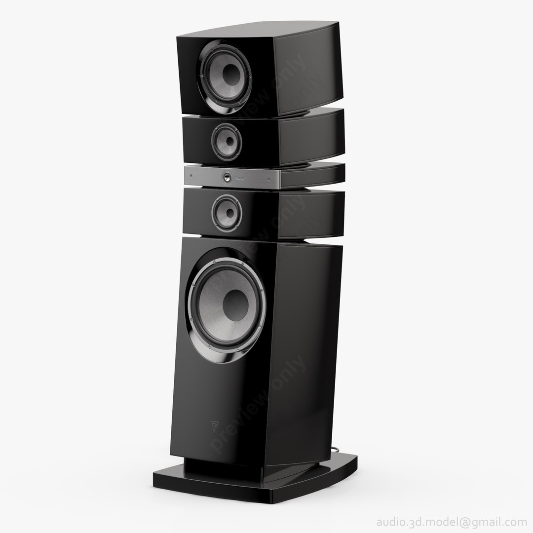 floorstanding focal grande utopia 3ds