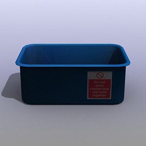 dish container 3d model