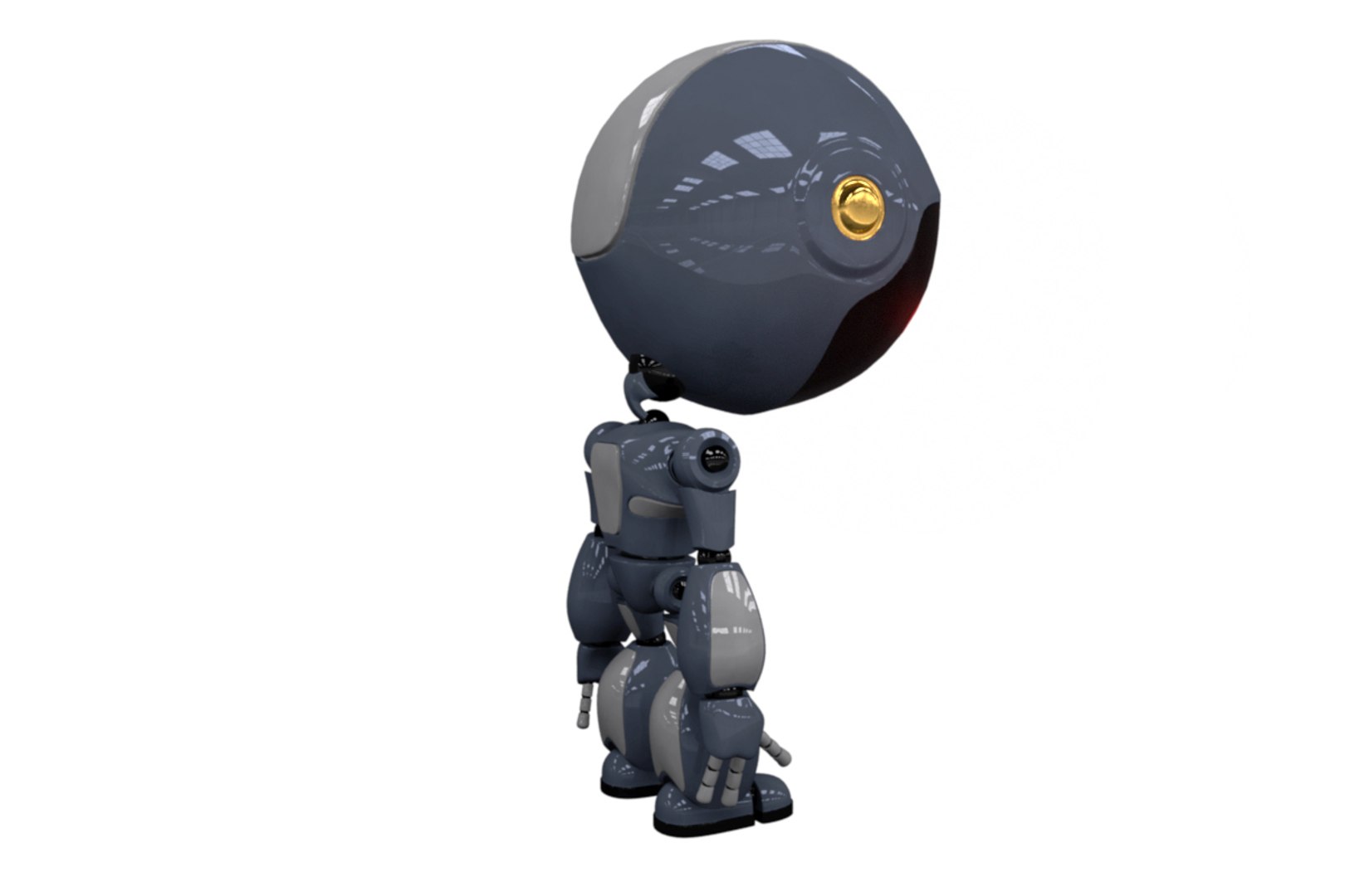 Rigged Robot Body 3D Model - TurboSquid 1373459