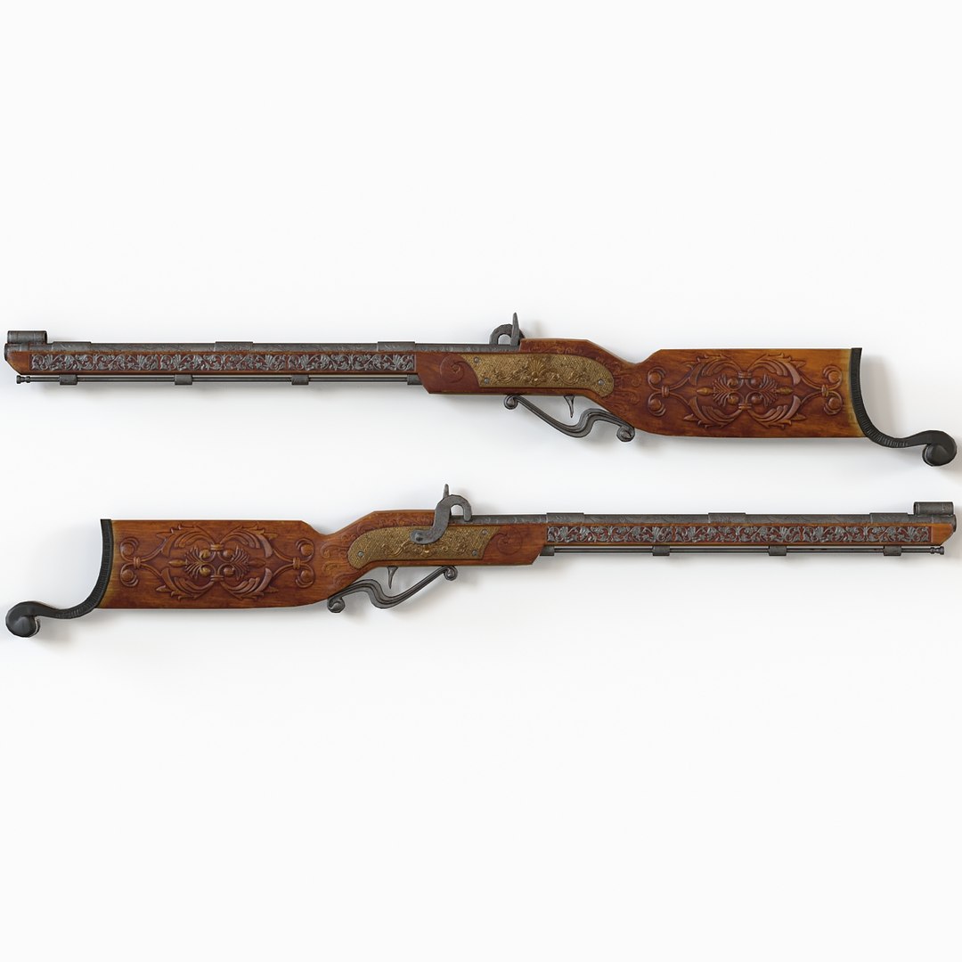 Pbr rifle 3D model - TurboSquid 1494382