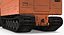 multi purpose articulated tracked vehicle 3D
