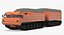 multi purpose articulated tracked vehicle 3D