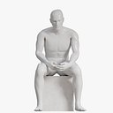 Male mannequin pose 8 PBR