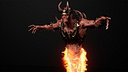 Hell ifrit warrior