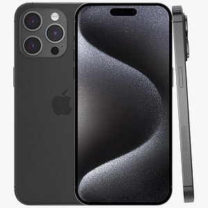 Apple iPhone 15 Pro Max Black Titanium