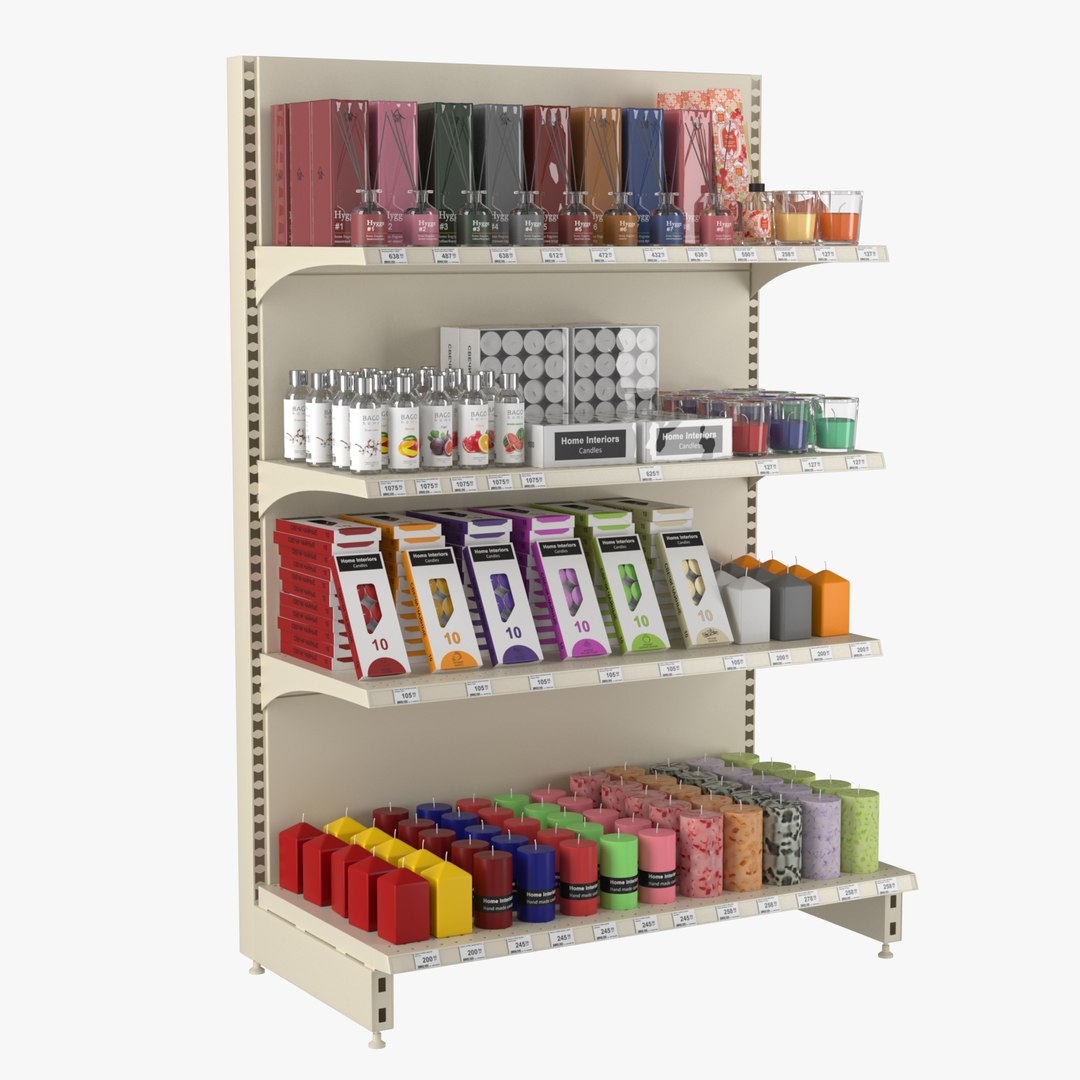 Fragrance Showcase Model - TurboSquid 2071831