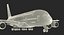 Airbus A380-1000 Emirates 3D Model