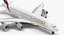Airbus A380-1000 Emirates 3D Model