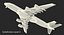 Airbus A380-1000 Emirates 3D Model