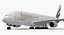 Airbus A380-1000 Emirates 3D Model