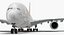 Airbus A380-1000 Emirates 3D Model