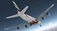 Airbus A380-1000 Emirates 3D Model