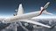 Airbus A380-1000 Emirates 3D Model