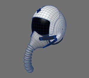 3d model of airforce helmet