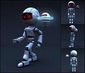 Robot Full Body Rigged