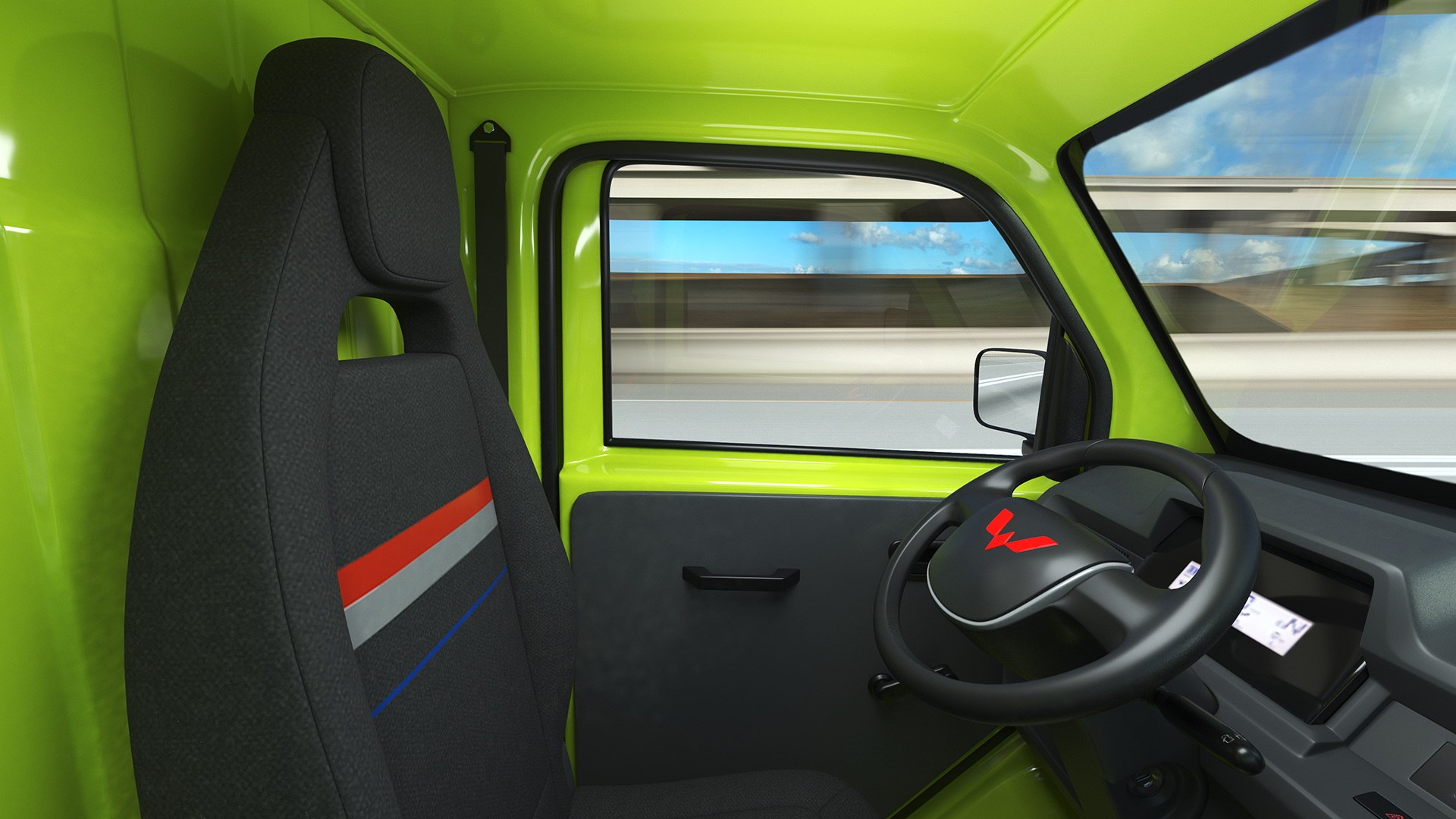 3D Wuling E10 Mini Truck Green Color - TurboSquid 2155805