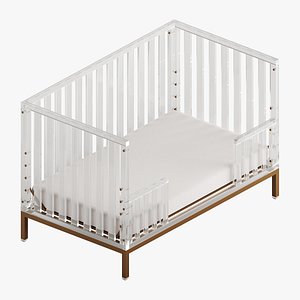 LUMA Crib by Nursery Works 3D