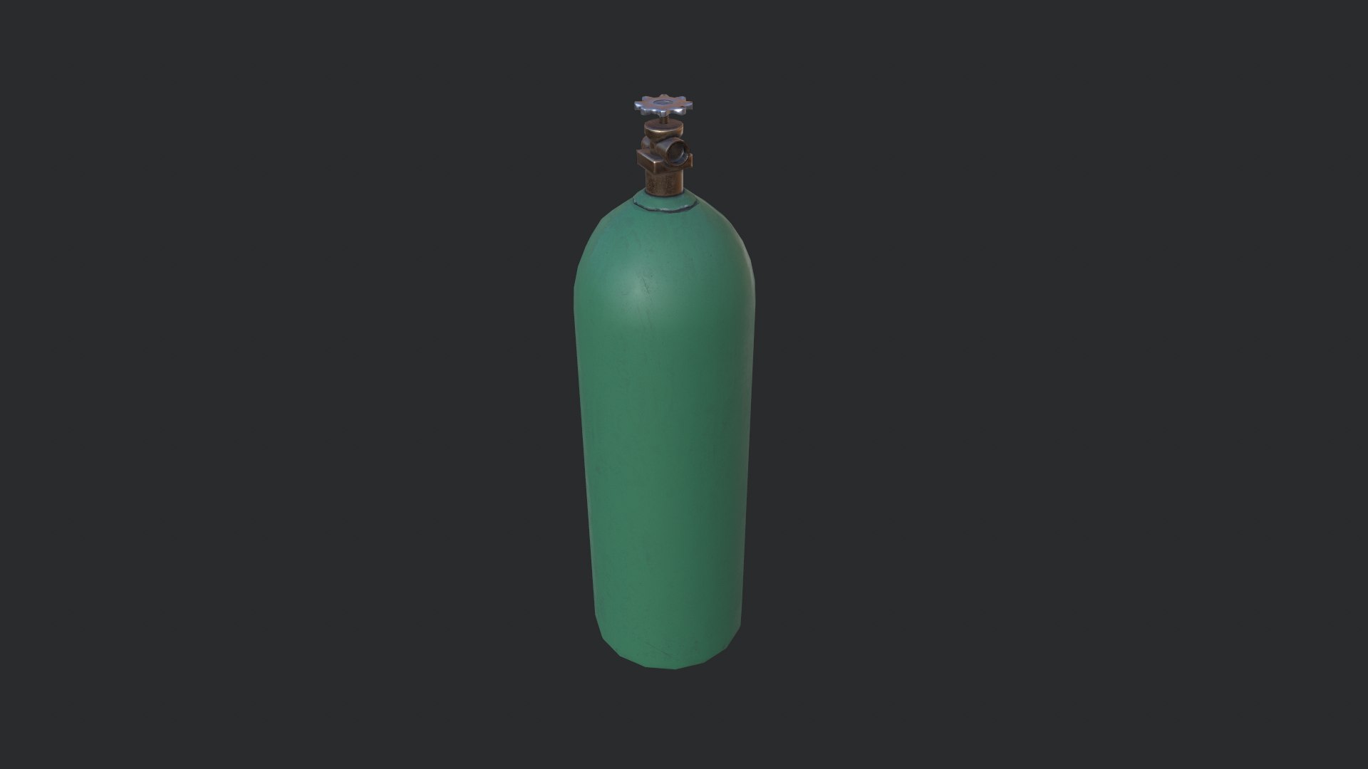 Oxygen Cylinder 3D Model - TurboSquid 1702916