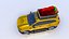 Modello di taxi 3D high-poly: realistico e dettagliato per i professionisti