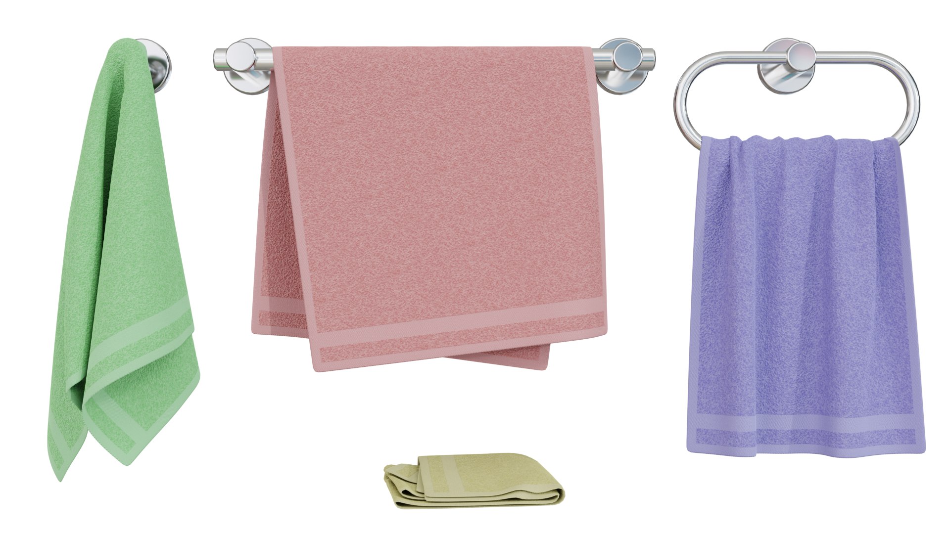 Set of towels 3D model https://p.turbosquid.com/ts-thumb/b1/YuPNKs/HP/render6/png/1687858362/1920x1080/fit_q87/96ec37f345819c59a15e2f1cffe528fbc3419e05/render6.jpg
