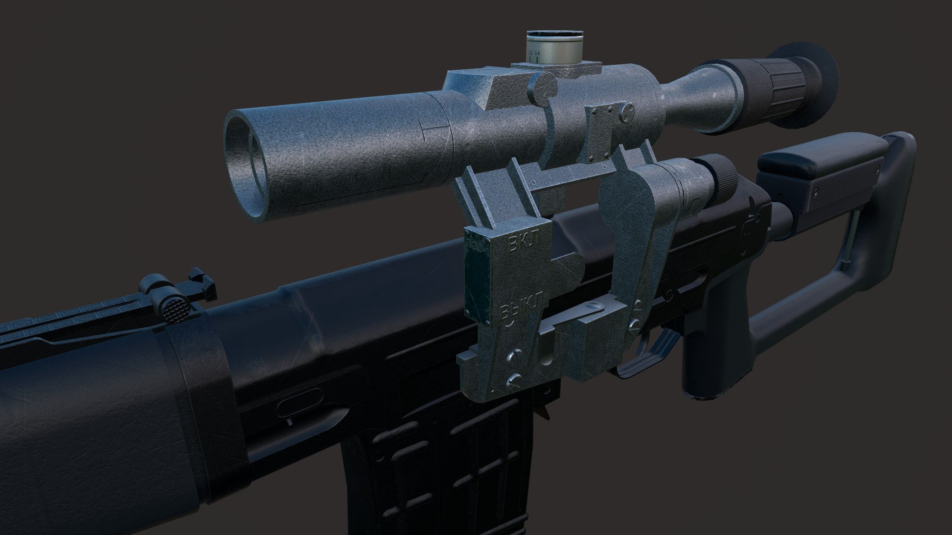 Svd low-poly pbr 3D model - TurboSquid 1508997