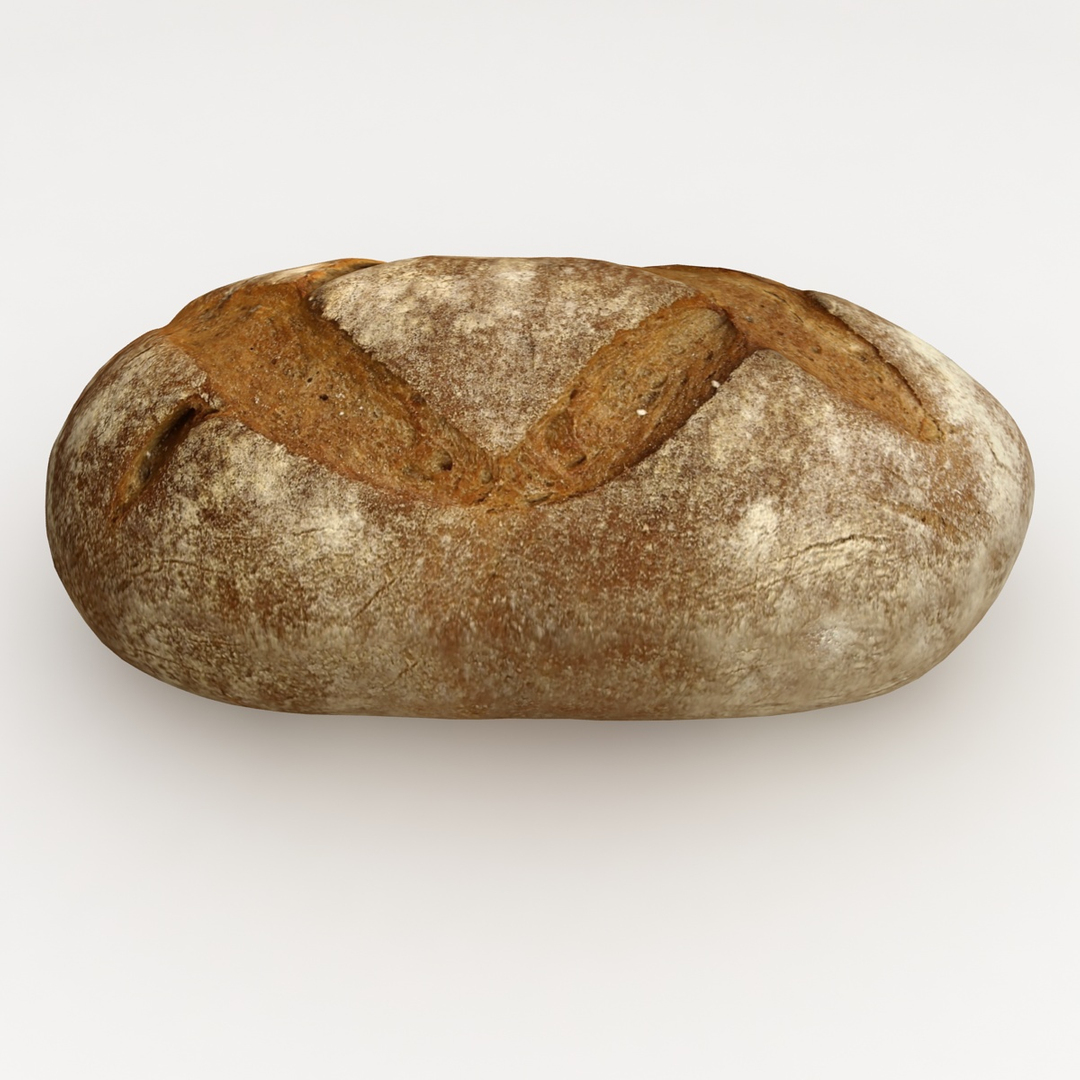 3d Brown Bread