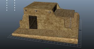3d arabic house model