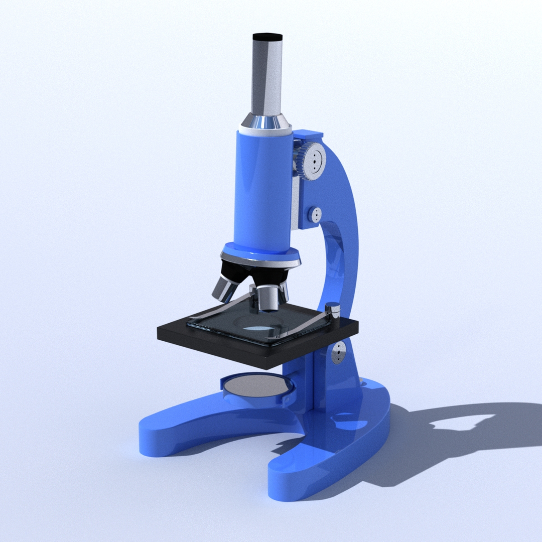 Microscope 3d Model