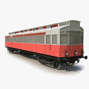 old tram 3d 3ds