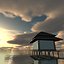Ciel 3d coucher de soleil 015