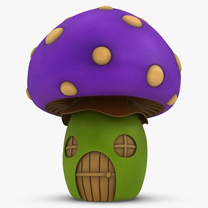 Mushroom House (Purple)