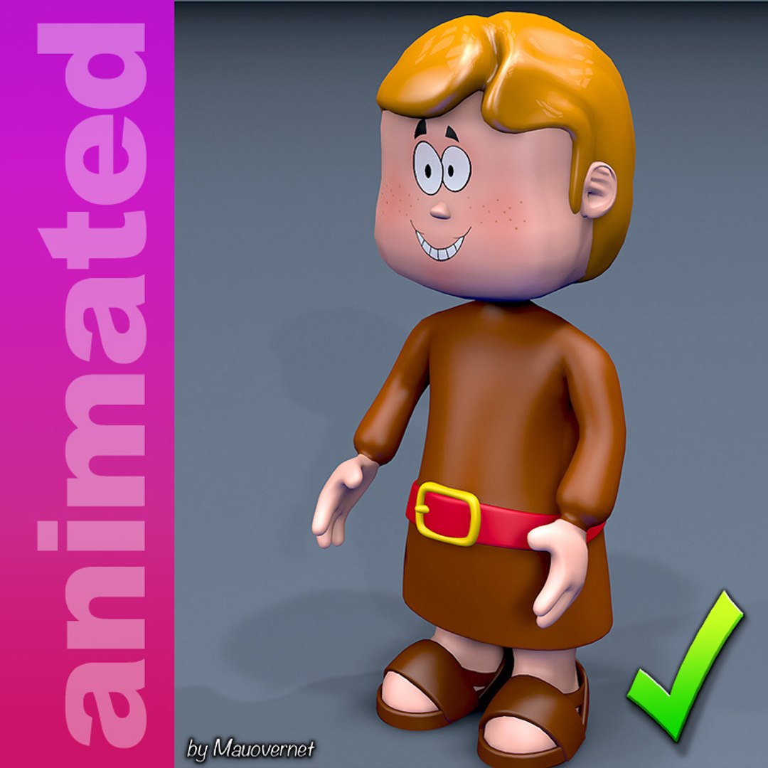 3D Rigged Character Animations Model - TurboSquid 1153628