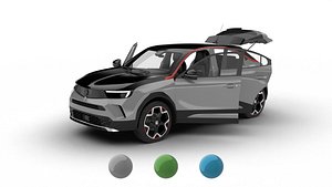 Vauxhall Mokka 2021 HQ 3d model 3D model