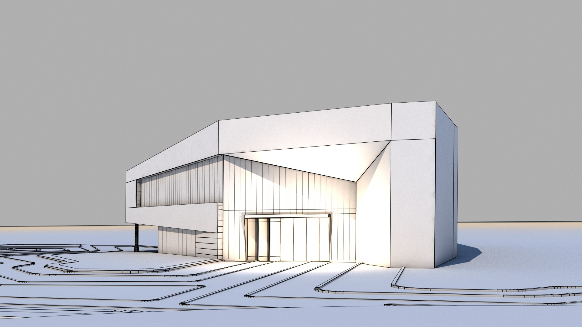 Modern Building Collection 03 3D Model - TurboSquid 1979409