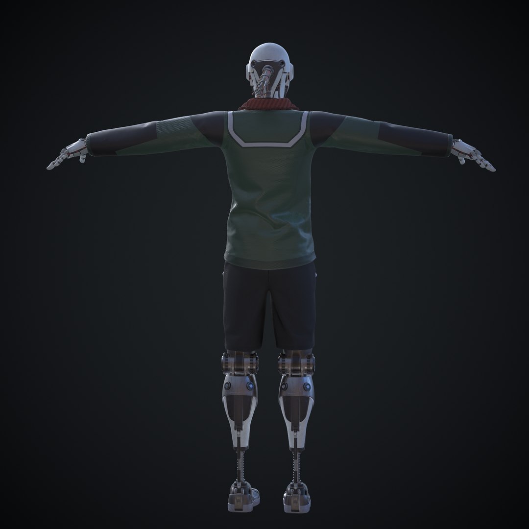 3D Model Sci-fi Character - Robot 01 - TurboSquid 2021921