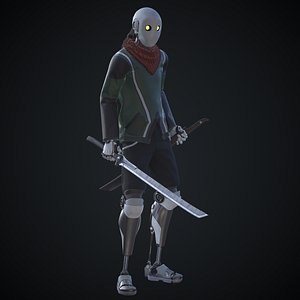 Sci-fi character - Robot 01