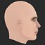 Cabeza de Robert Pattinson en baja poligonalidad