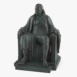 Franklin Monument Oxidized Bronze