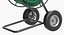 garden reel cart trolley 3D model