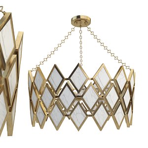 3D robert abbey edward chandelier model