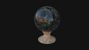 3D model Green Crystal Ball