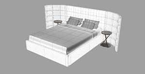 curvy bed