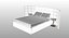 curvy bed 3D model