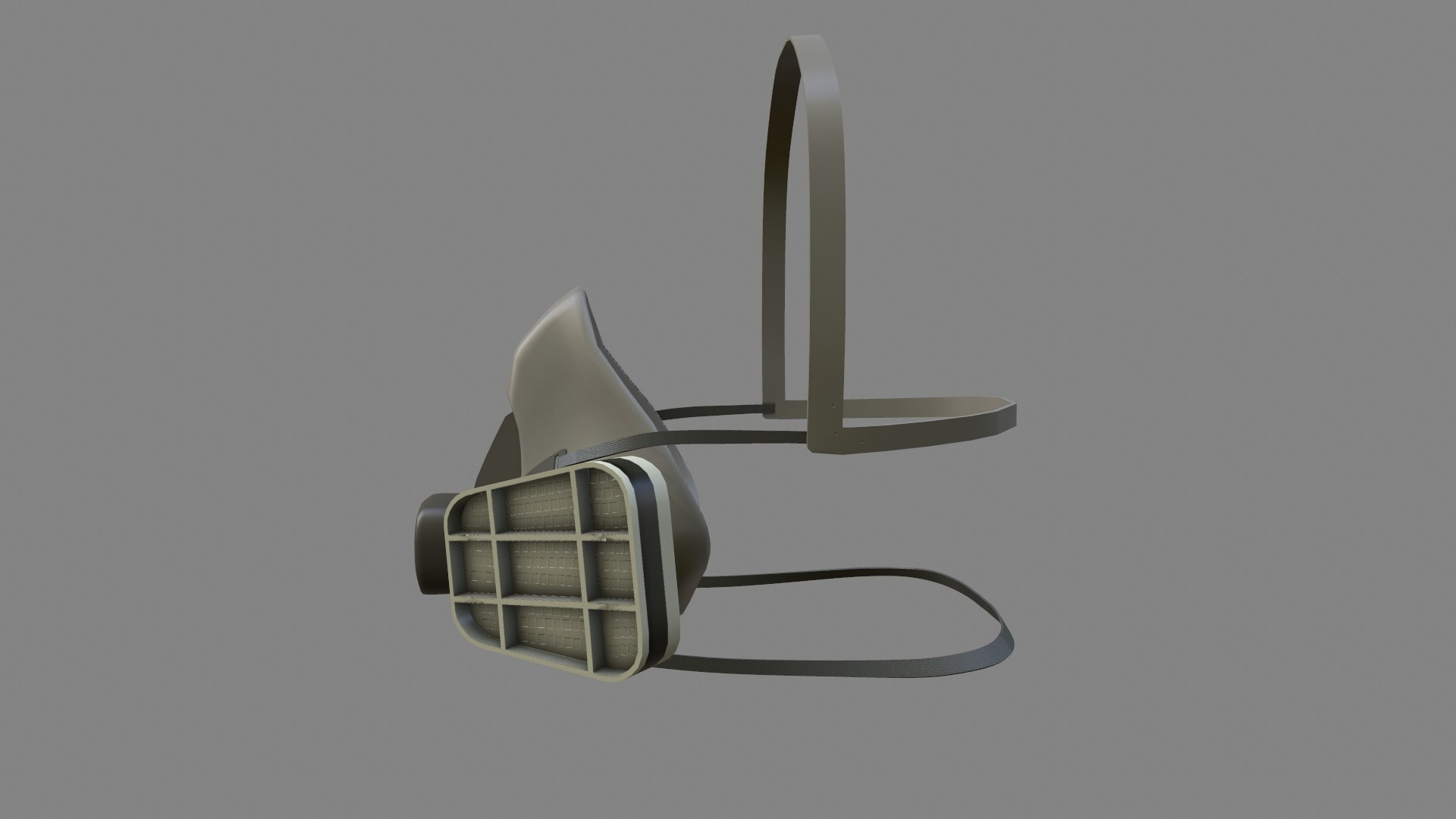 Respirator Mask Model - TurboSquid 1812394