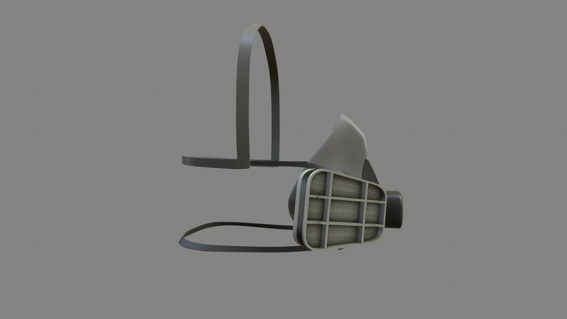 Respirator Mask Model - TurboSquid 1812394