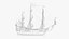 3D model Ship Of The Line