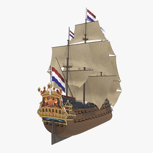 3D model Ship Of The Line